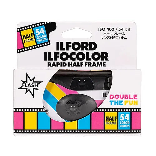 Ilford Ilfocolor Half Frame Camera 54 exp