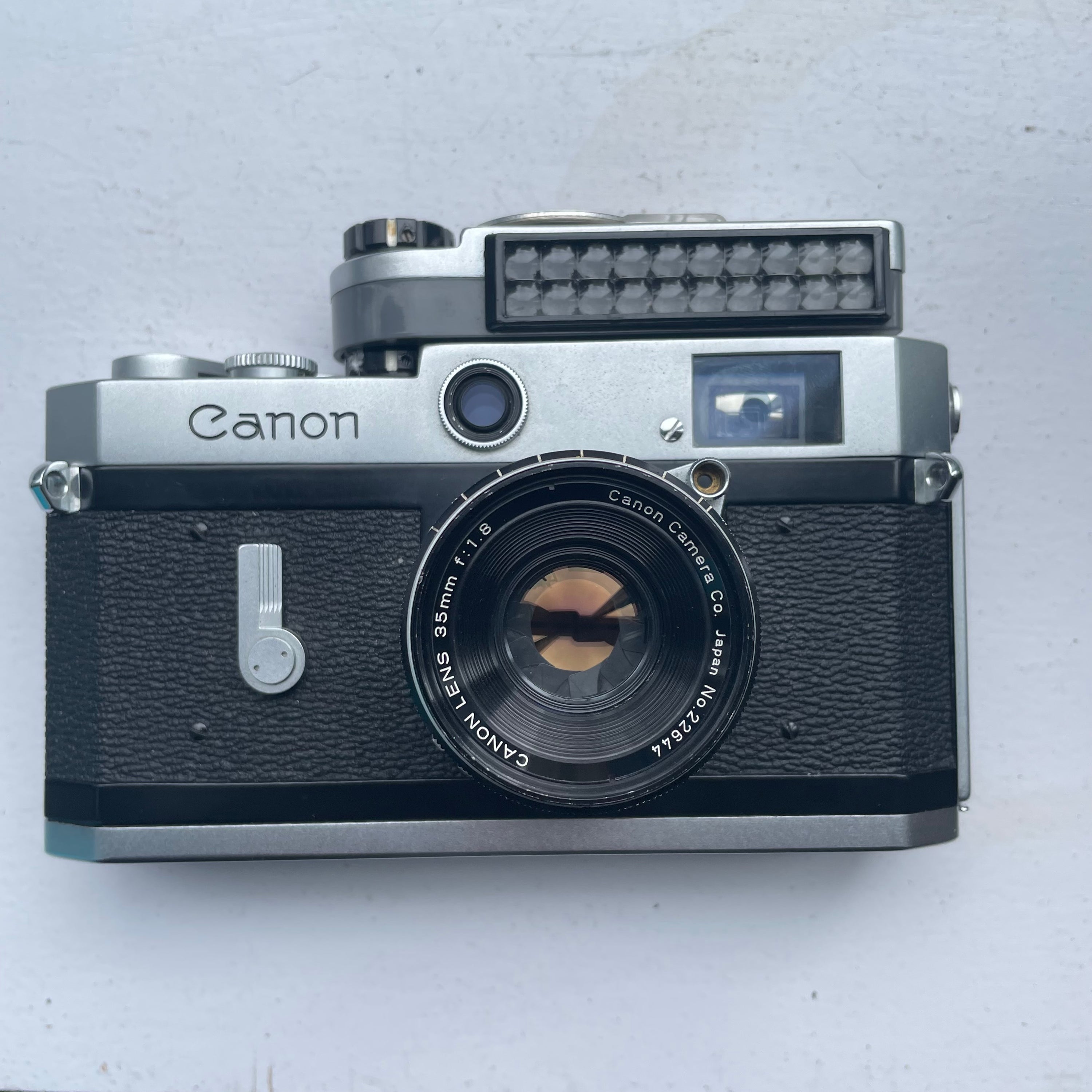 Canon P, 35mm f2 and meter