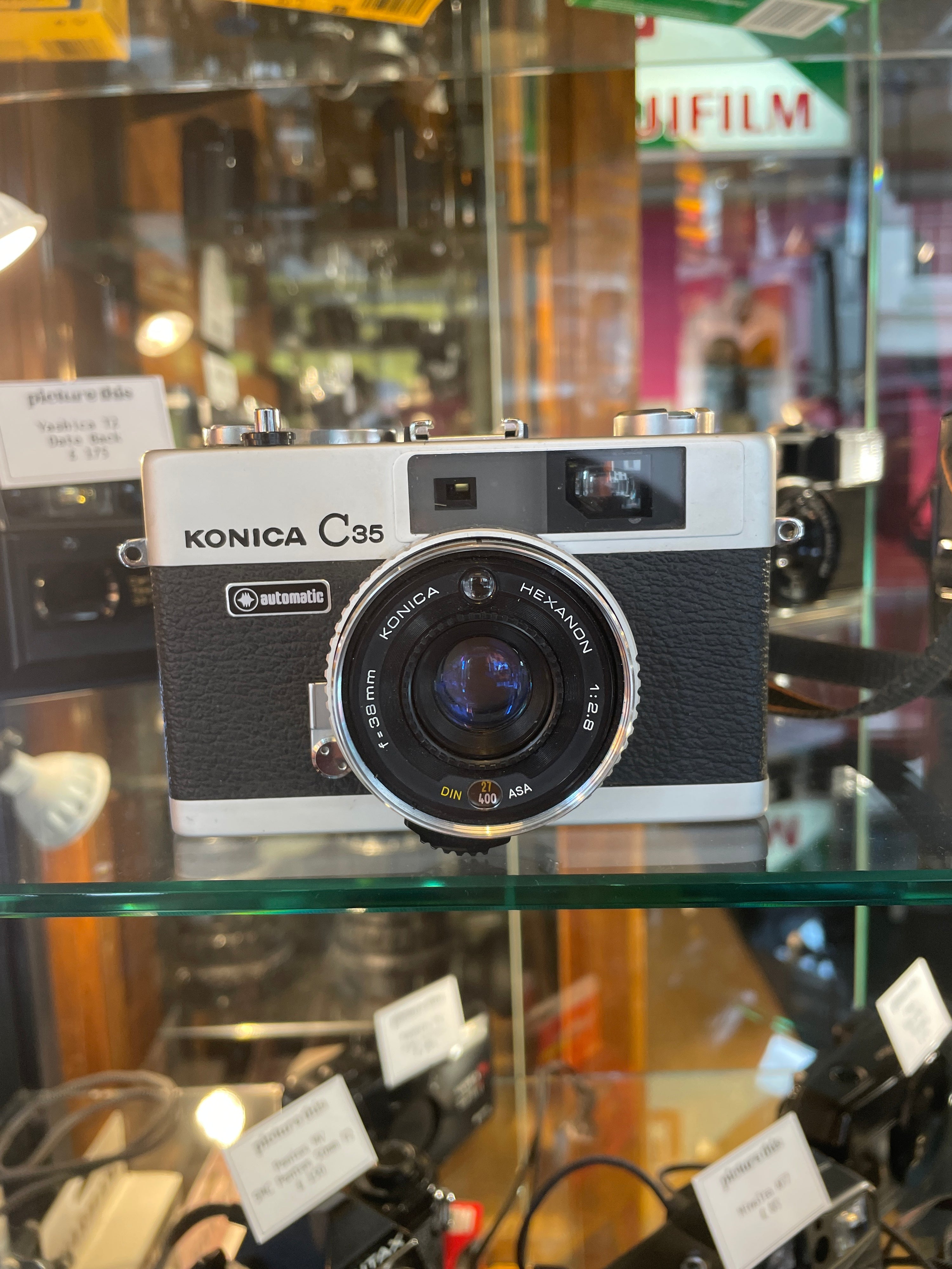 Konica C35 Rangefinder Camera