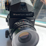 Mamiya RB67 Pro S Film Camera and 127mm lens