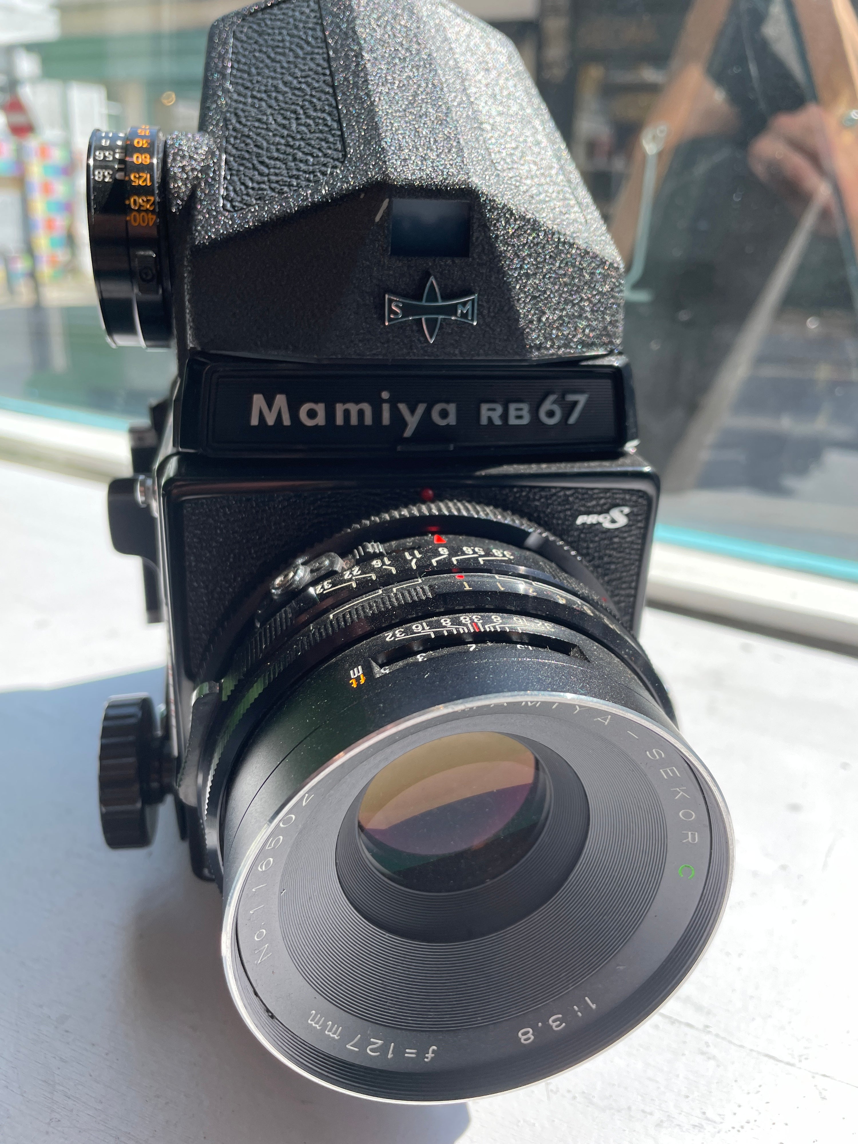 Mamiya RB67 Pro S Film Camera and 127mm lens