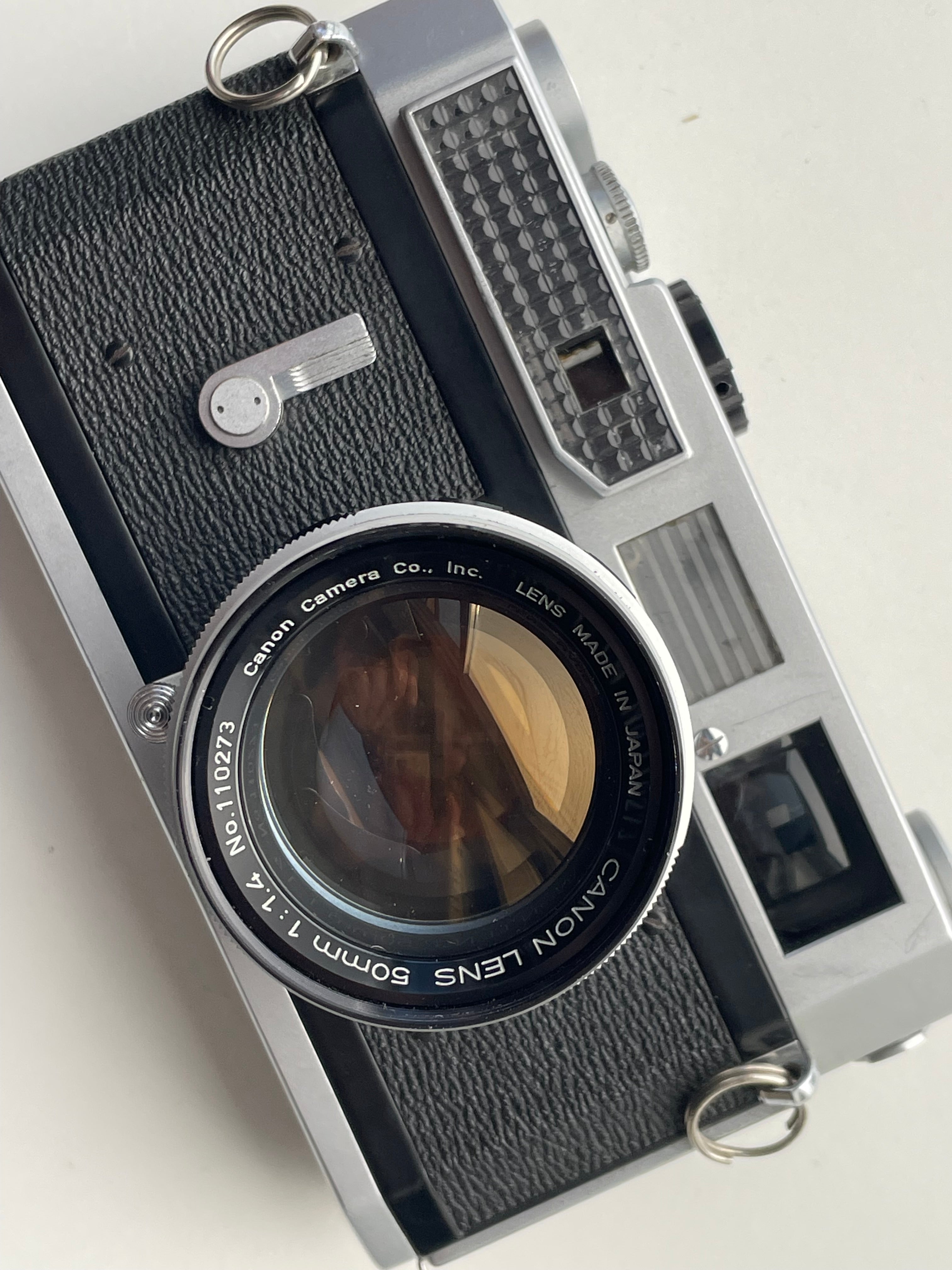 Canon 7 with 50mm f1.4 lens