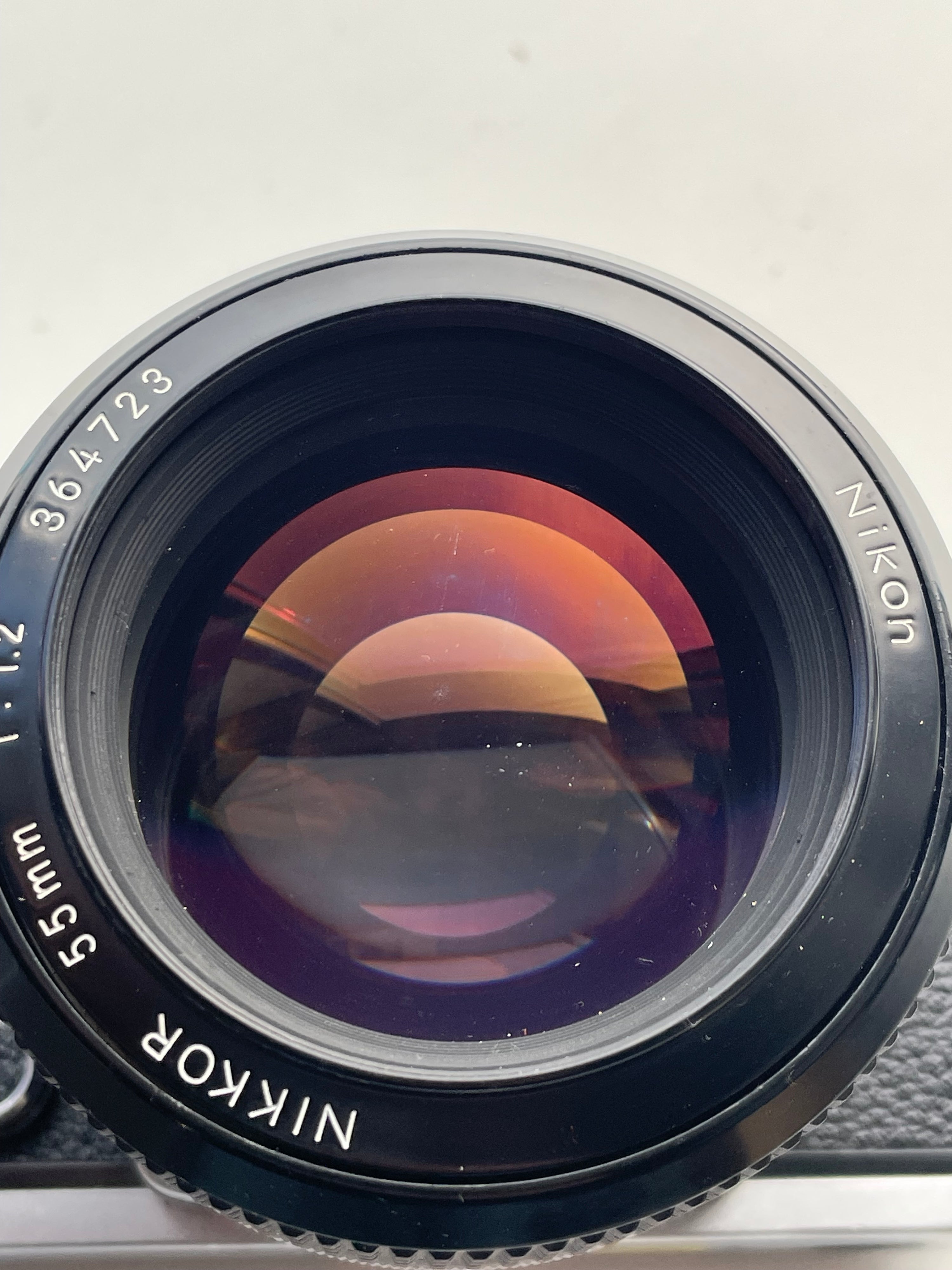 Nikkor 55mm f1.2 AI lens