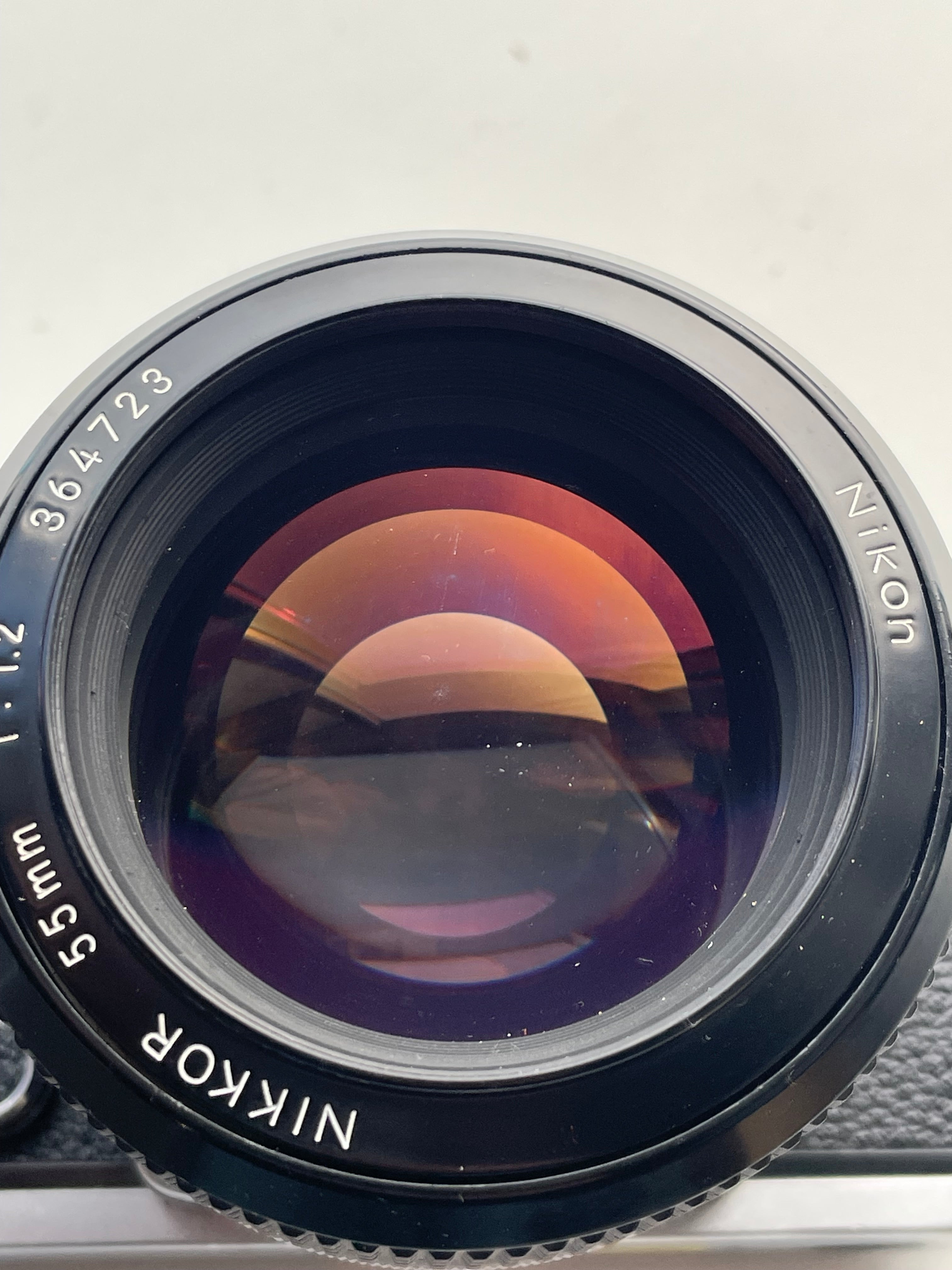 Nikkor 55mm f1.2 AI lens