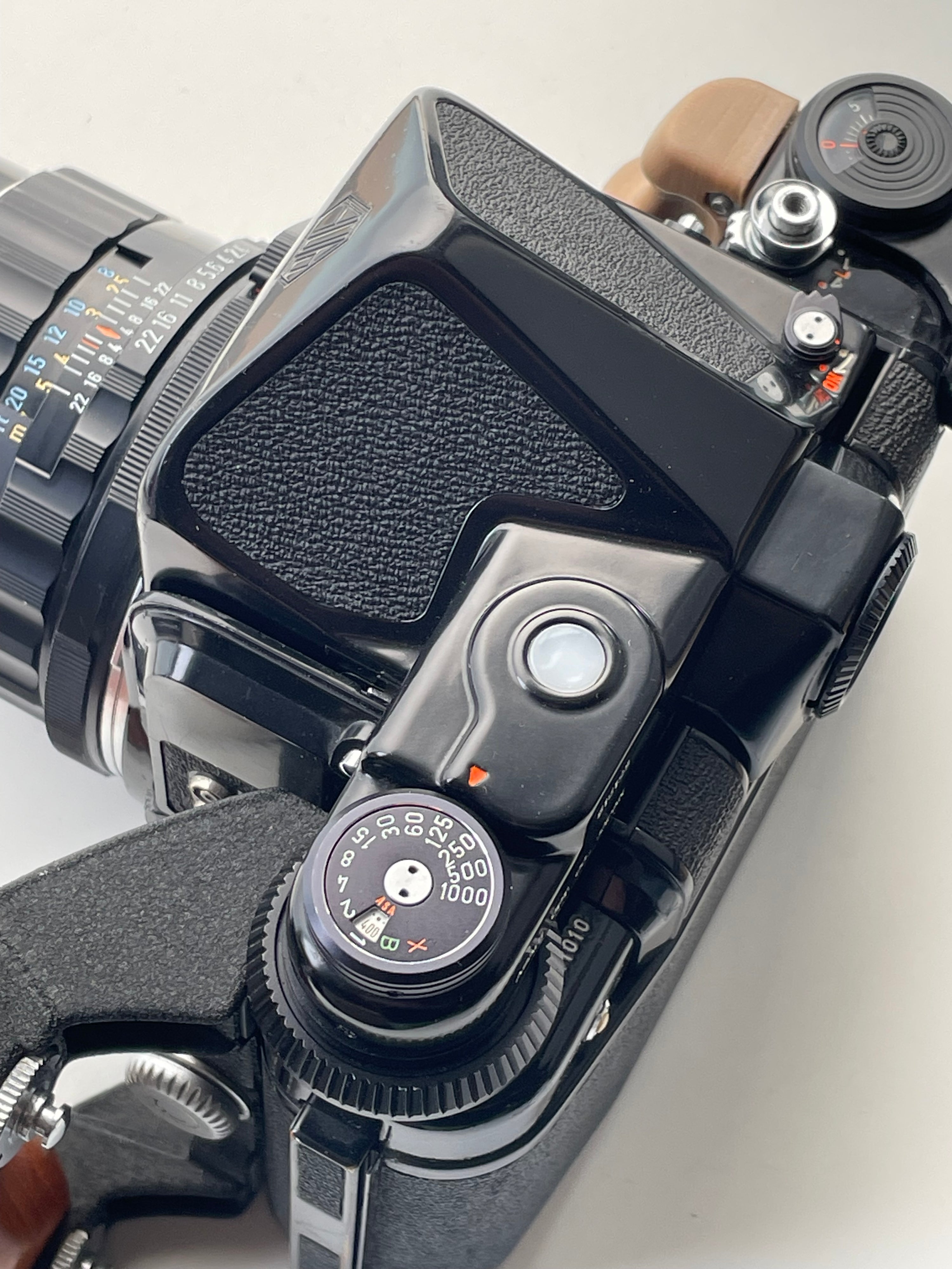 Pentax 67 MLU with metered prism and Takumar 105mm f2.4