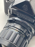 Pentax 67 with metered head and 75mm f4.5 lens