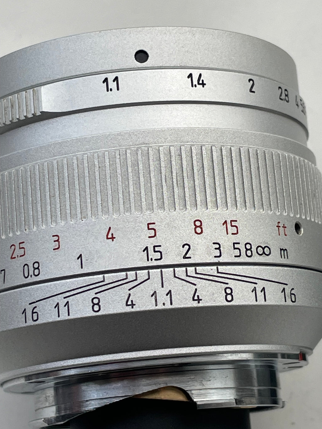 Leica M mount 7 Artisans 50mm f1.1 lens