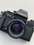 Canon F1 New with AE head in near mint condition