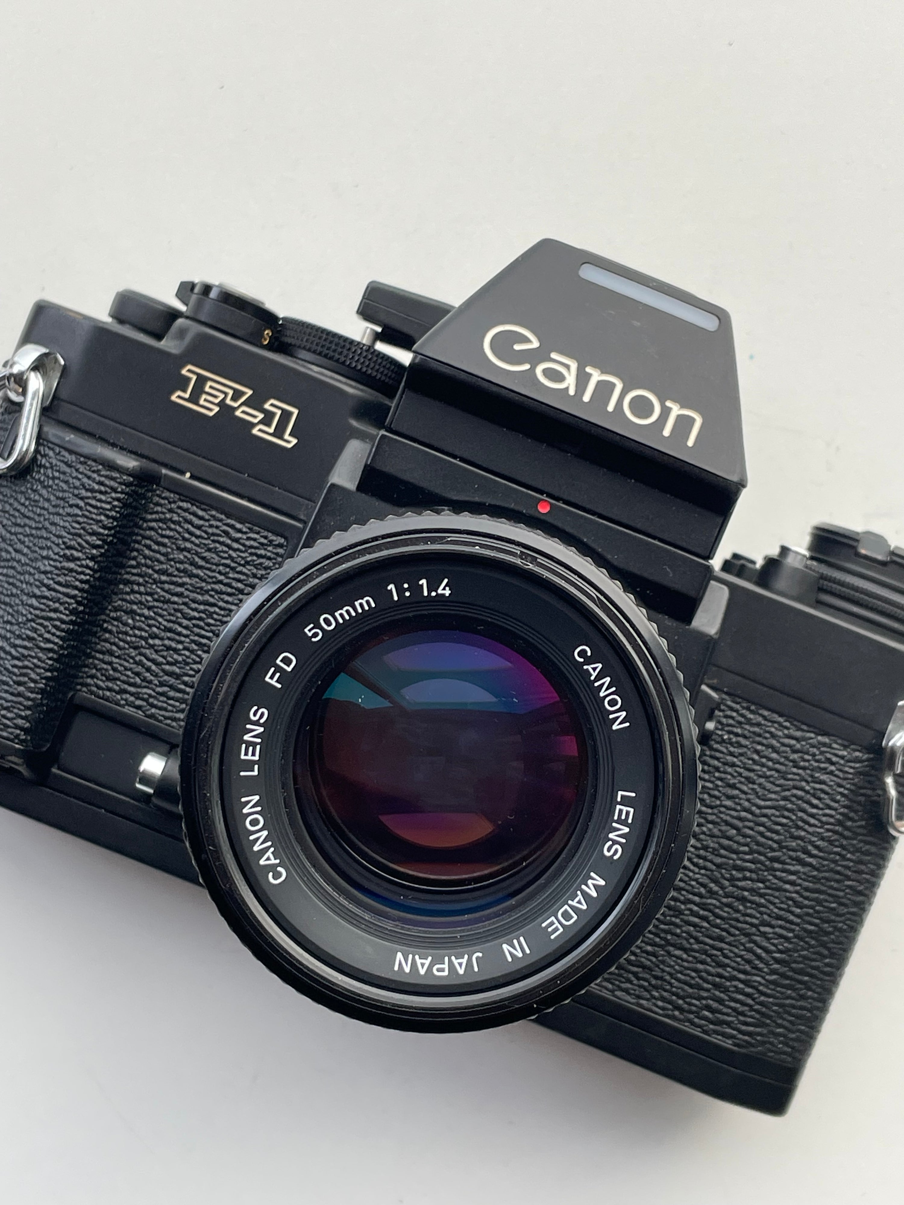 Canon F1 New with AE head and 50mm f1.4 lens in near mint condition