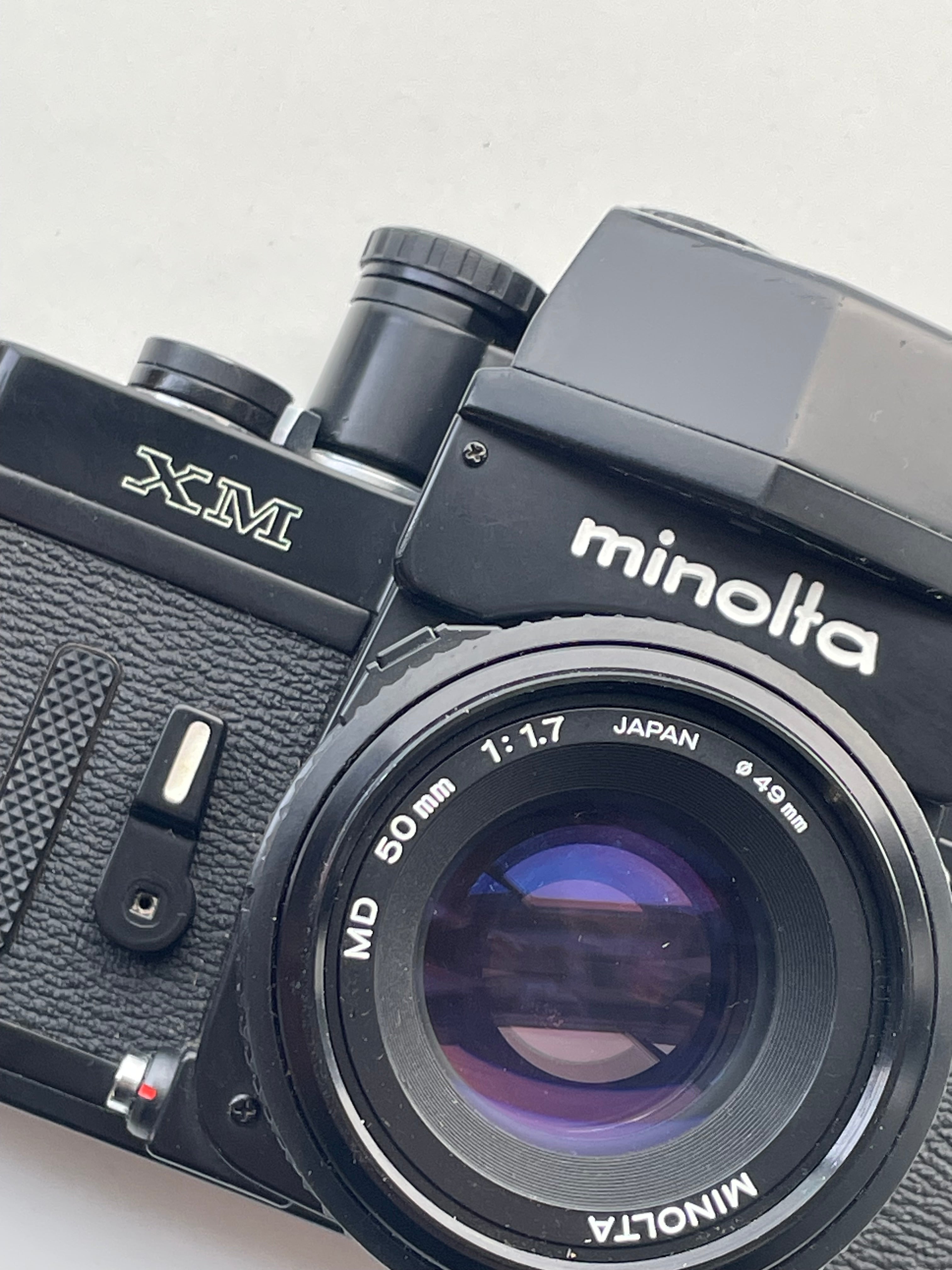 Minolta XM with 45mm Rokkor lens