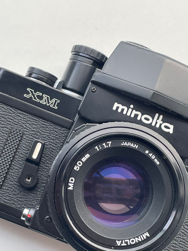 Minolta XM with 45mm Rokkor lens