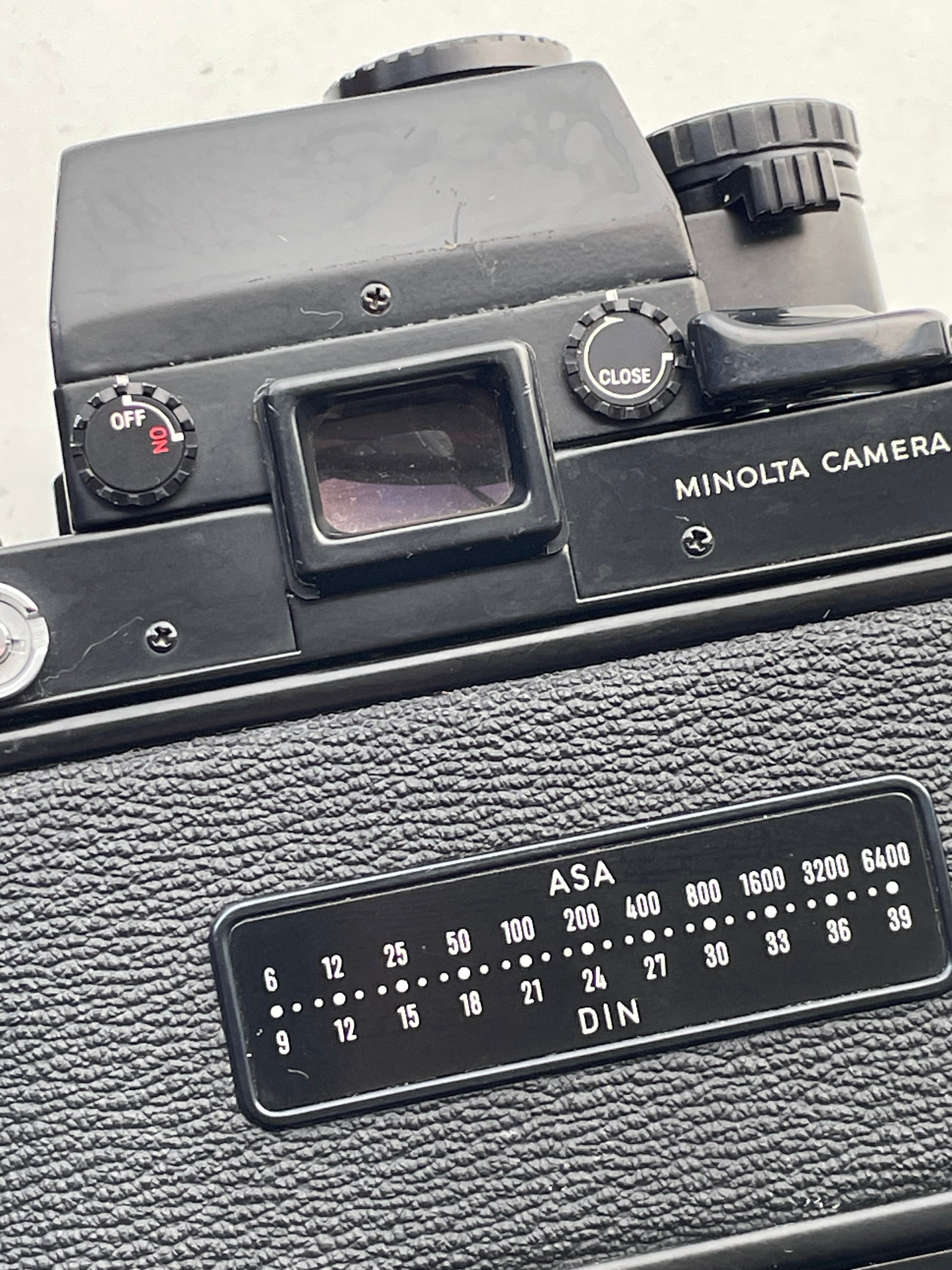 Minolta XM with 45mm Rokkor lens