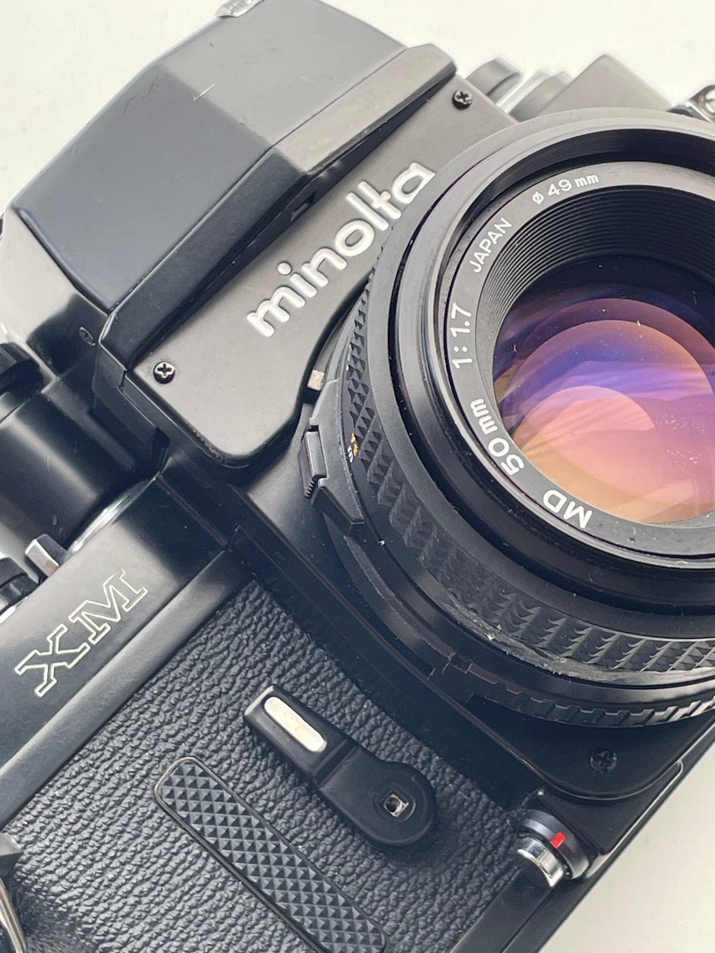 Minolta XM with 45mm Rokkor lens