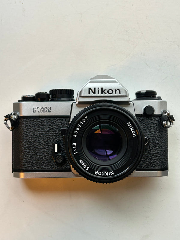 Nikon FM2n + Nikkor 50mm f1.8 pancake lens