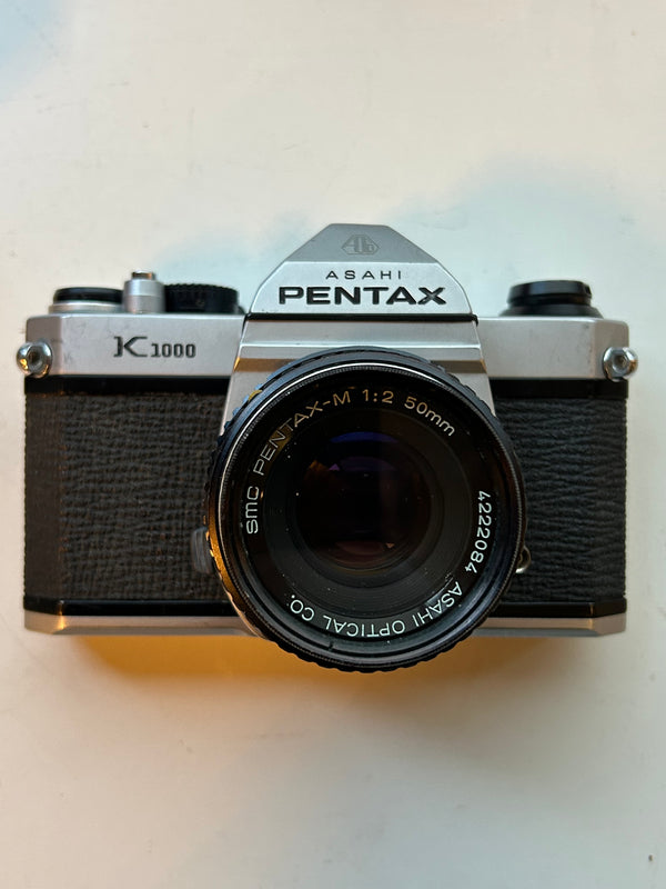 Pentax K1000 + SMC 50/2 lens