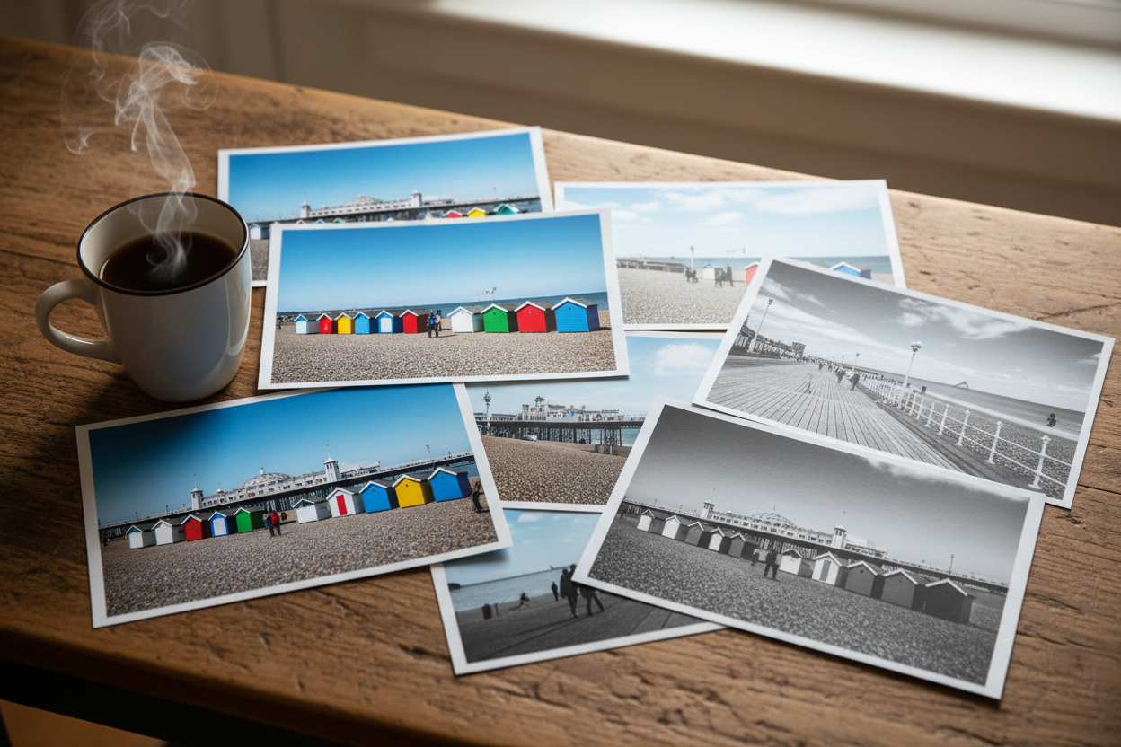 without a border on the prints, so the image goes up to the edge of the paper